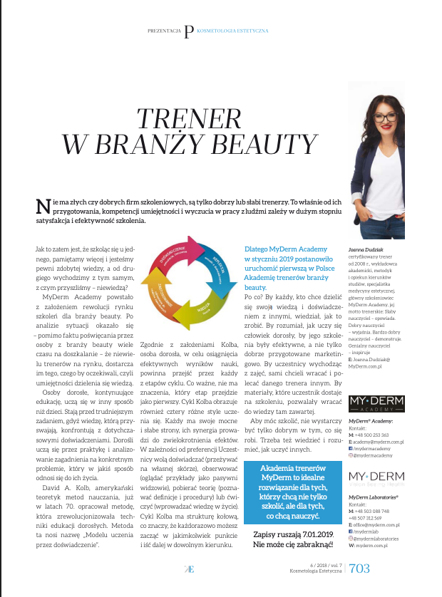 Magazyn „Kosmetologia Estetyczna”